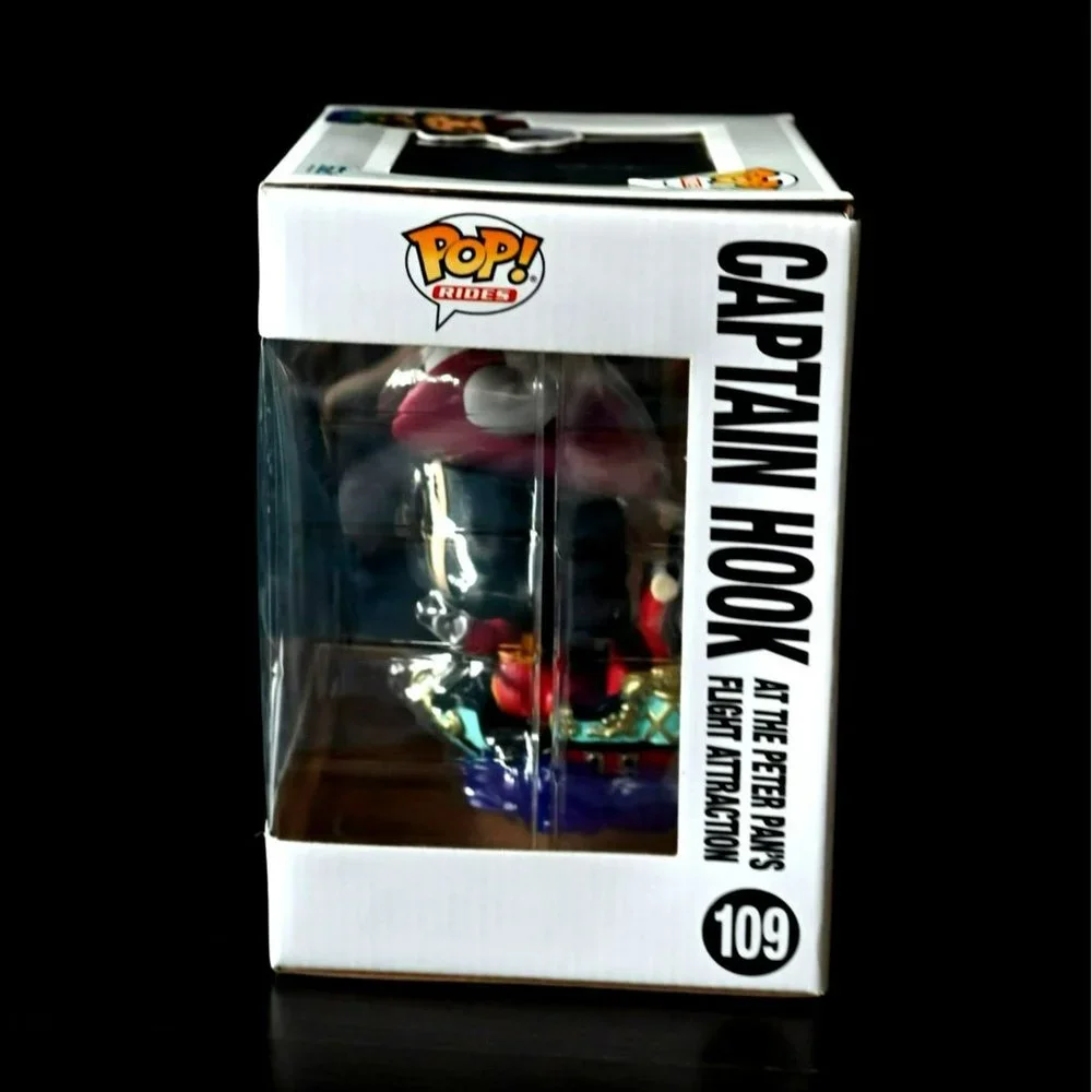 Funko Pop! Disney World Captain Hook Peter Pan's Attraction 50th Pop #109 - Picture 6 of 7